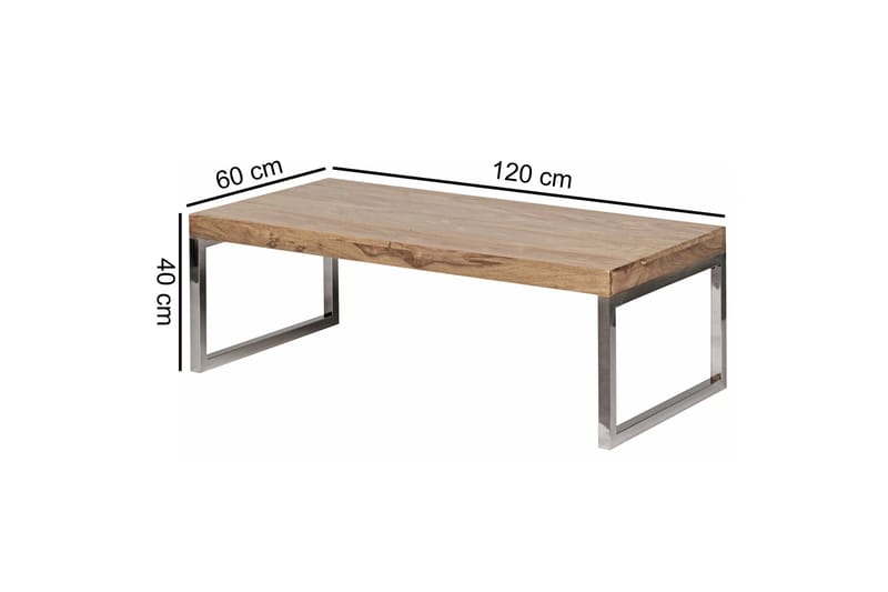 Soffbord Wohnling Trä, Natur - Huonekalut - Pöytä & ruokailuryhmä - Sohvapöytä