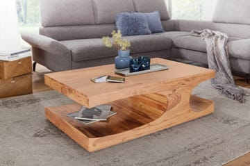 Soffbord Wohnling Trä, Natur - Huonekalut - Pöytä & ruokailuryhmä - Sohvapöytä