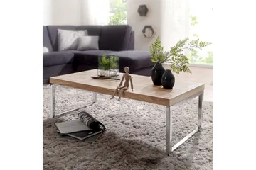 Soffbord Wohnling Trä, Natur - Huonekalut - Pöytä & ruokailuryhmä - Sohvapöytä