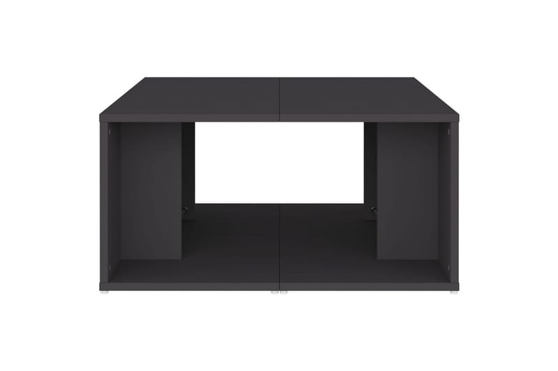 Sohvapöydät 4 kpl harmaa 33x33x33 cm lastulevy - Harmaa - Huonekalut - Pöytä & ruokailuryhmä - Sohvapöytä