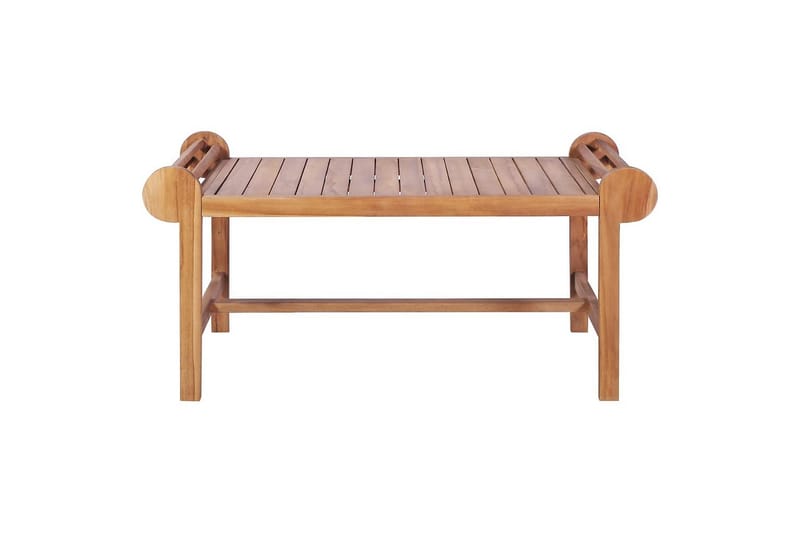 Sohvapöytä 100x50x45 cm täysi tiikki - Ruskea - Huonekalut - Pöytä & ruokailuryhmä - Sohvapöytä