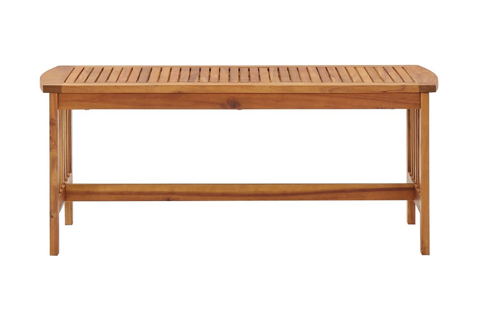 Sohvapöytä 102x50x43 cm täysi akaasiapuu - Ruskea - Huonekalut - Pöytä & ruokailuryhmä - Sohvapöytä