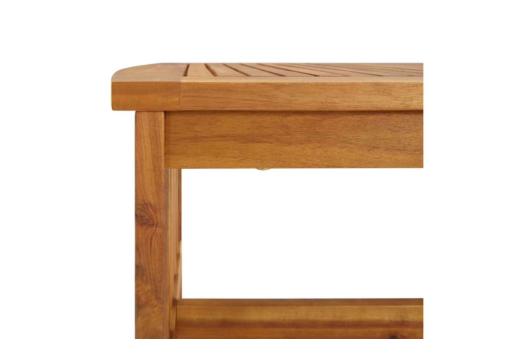 Sohvapöytä 102x50x43 cm täysi akaasiapuu - Ruskea - Huonekalut - Pöytä & ruokailuryhmä - Sohvapöytä
