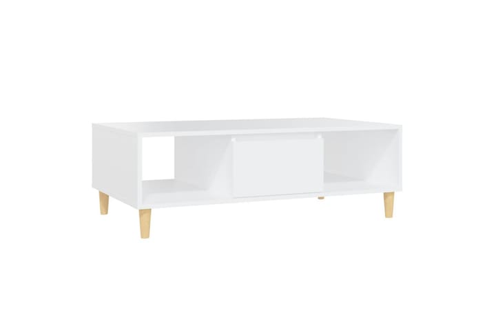 Sohvapöytä 103,5x60x35 cm - Valkoinen - Sohvapöytä