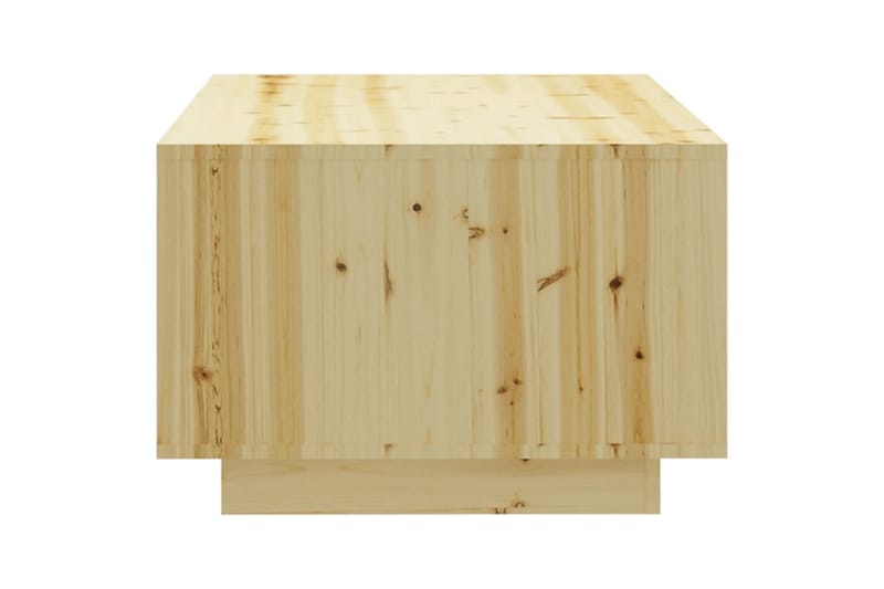 Sohvapöytä 110x50x33,5 cm täysi kuusi - Ruskea - Huonekalut - Pöytä & ruokailuryhmä - Sohvapöytä
