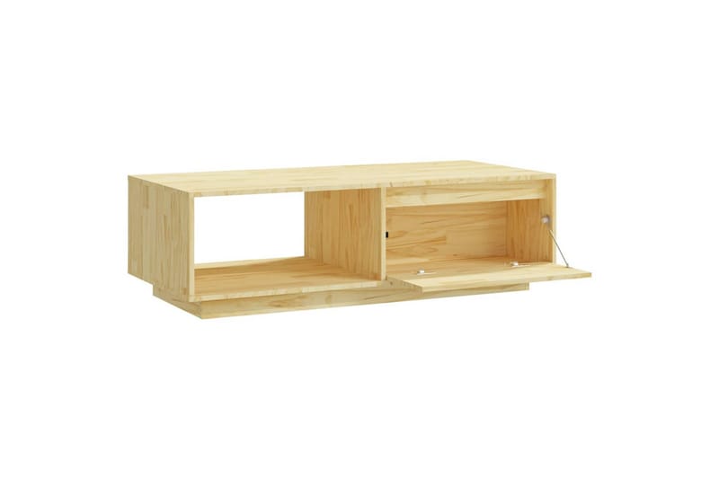 Sohvapöytä 110x50x33,5 cm täysi mänty - Ruskea - Huonekalut - Pöytä & ruokailuryhmä - Sohvapöytä