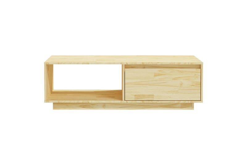 Sohvapöytä 110x50x33,5 cm täysi mänty - Ruskea - Huonekalut - Pöytä & ruokailuryhmä - Sohvapöytä