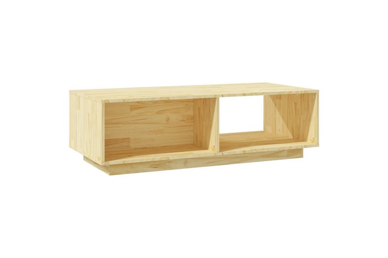 Sohvapöytä 110x50x33,5 cm täysi mänty - Ruskea - Huonekalut - Pöytä & ruokailuryhmä - Sohvapöytä