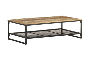 Sohvapöytä 110x60x35 cm kierrätetty täyspuu - Ruskea - Huonekalut - Pöytä & ruokailuryhmä - Sohvapöytä
