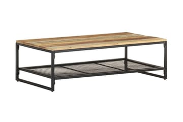 Sohvapöytä 110x60x35 cm kierrätetty täyspuu - Ruskea - Huonekalut - Pöytä & ruokailuryhmä - Sohvapöytä