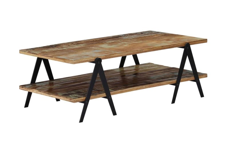 Sohvapöytä 115x60x40 cm kierrätetty puu - Monivärinen - Huonekalut - Pöytä & ruokailuryhmä - Sohvapöytä