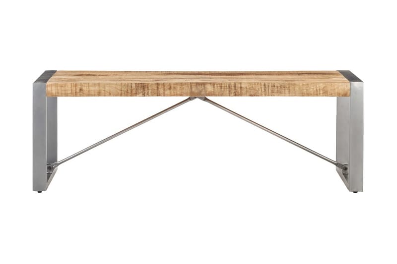 Sohvapöytä 120x60x40 cm karkea mangopuu - Ruskea - Huonekalut - Pöytä & ruokailuryhmä - Sohvapöytä