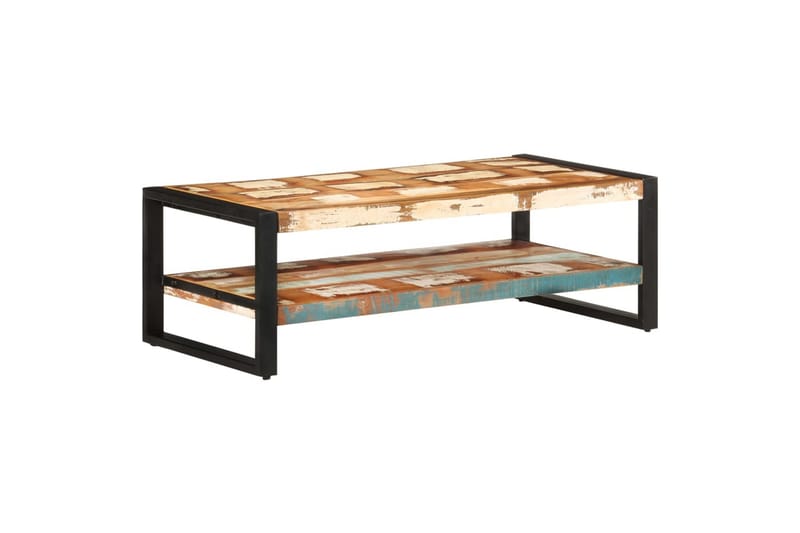 Sohvapöytä 120x60x40 cm kierrätetty täyspuu - Ruskea - Huonekalut - Pöytä & ruokailuryhmä - Sohvapöytä