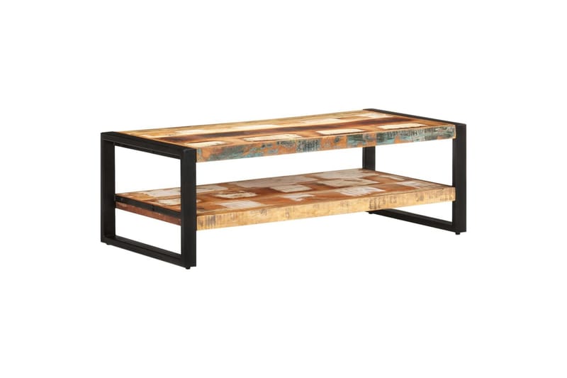 Sohvapöytä 120x60x40 cm kierrätetty täyspuu - Ruskea - Huonekalut - Pöytä & ruokailuryhmä - Sohvapöytä
