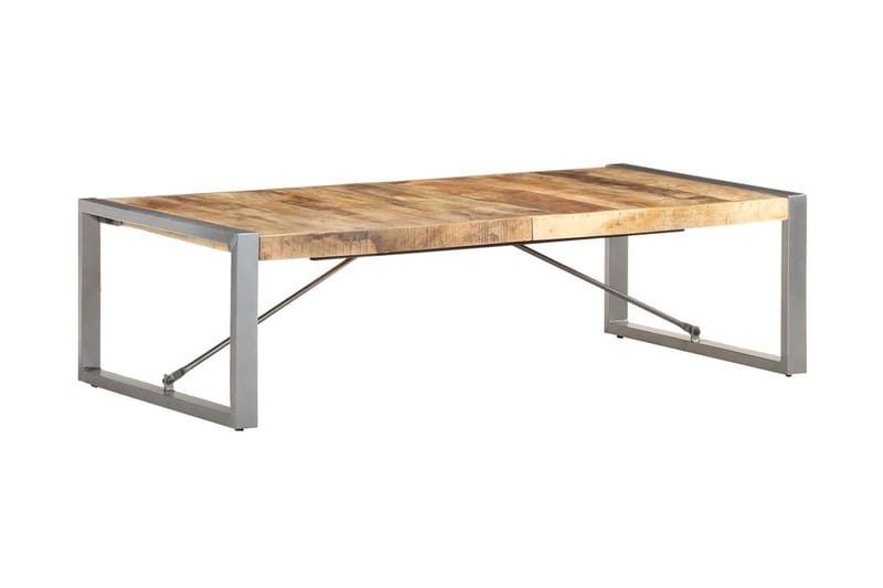 Sohvapöytä 140x70x40 cm karkea mangopuu - Huonekalut - Pöytä & ruokailuryhmä - Sohvapöytä