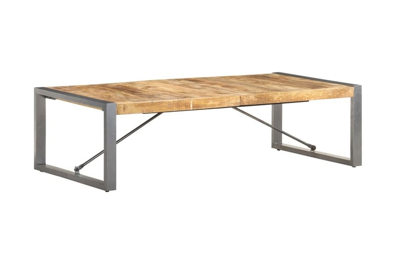 Sohvapöytä 140x70x40 cm karkea mangopuu - Huonekalut - Pöytä & ruokailuryhmä - Sohvapöytä