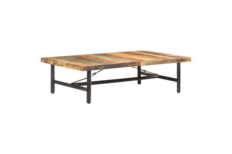 Sohvapöytä 142x90x42 cm kierrätetty täyspuu - Ruskea - Huonekalut - Pöytä & ruokailuryhmä - Sohvapöytä