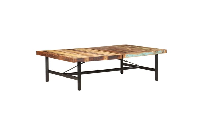 Sohvapöytä 142x90x42 cm kierrätetty täyspuu - Ruskea - Huonekalut - Pöytä & ruokailuryhmä - Sohvapöytä
