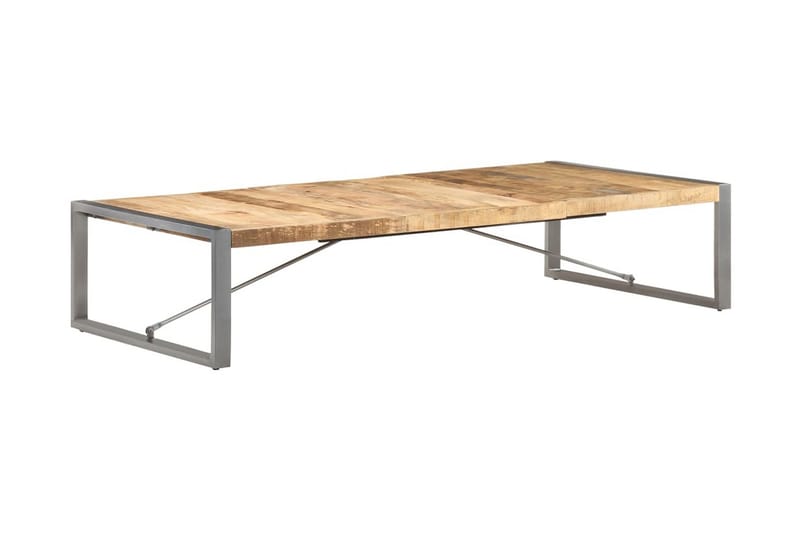 Sohvapöytä 180x90x40 cm karkea mangopuu - Huonekalut - Pöytä & ruokailuryhmä - Sohvapöytä