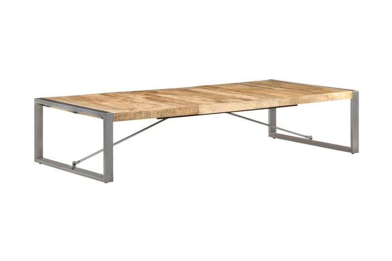 Sohvapöytä 180x90x40 cm karkea mangopuu - Huonekalut - Pöytä & ruokailuryhmä - Sohvapöytä
