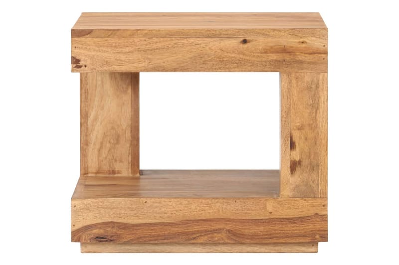 Sohvapöytä 45x45x40 cm täysi seesampuu - Ruskea - Huonekalut - Pöytä & ruokailuryhmä - Sohvapöytä
