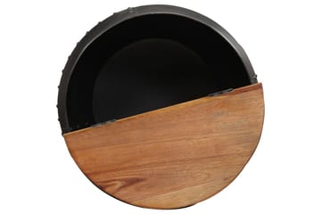 Sohvapöytä 53x43 cm täysi kierrätetty puu - Ruskea - Huonekalut - Pöytä & ruokailuryhmä - Sohvapöytä