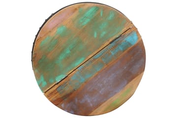 Sohvapöytä 53x43 cm täysi kierrätetty puu - Ruskea - Huonekalut - Pöytä & ruokailuryhmä - Sohvapöytä