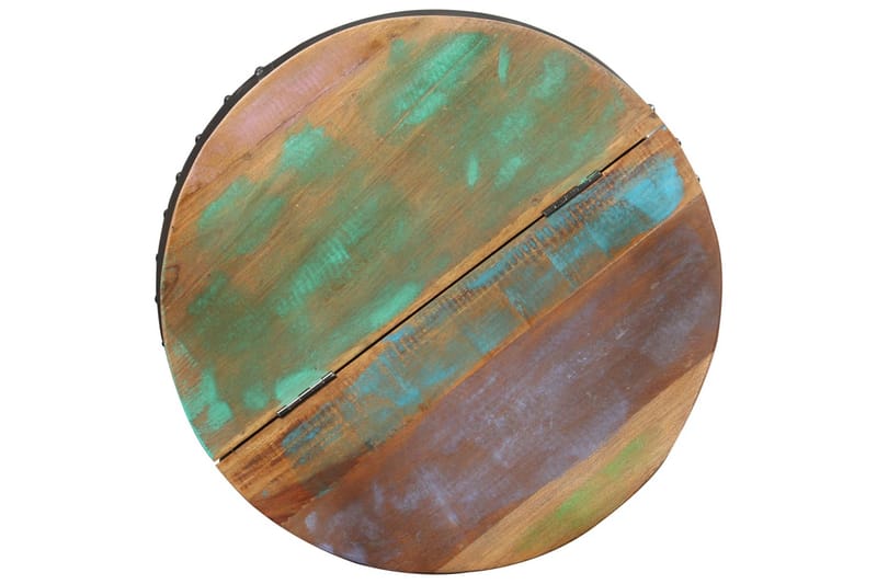 Sohvapöytä 53x43 cm täysi kierrätetty puu - Ruskea - Huonekalut - Pöytä & ruokailuryhmä - Sohvapöytä