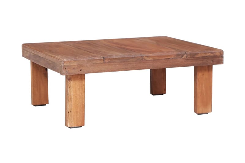Sohvapöytä 60x45x23 cm täysi uusiokäytetty puu - Ruskea - Huonekalut - Pöytä & ruokailuryhmä - Sohvapöytä
