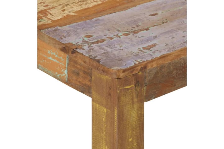 Sohvapöytä 60x60x35 cm kierrätetty täyspuu - Monivärinen - Sohvapöytä