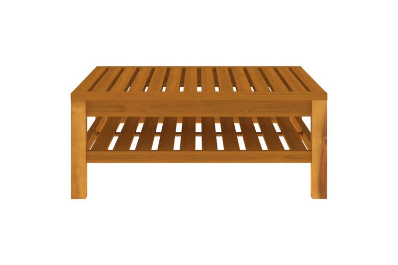 Sohvapöytä 65x65x35 cm täysi akaasiapuu - Ruskea - Huonekalut - Pöytä & ruokailuryhmä - Sohvapöytä