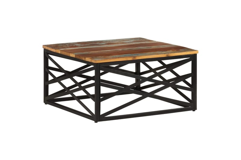 Sohvapöytä 68x68x35 cm kierrätetty täyspuu - Huonekalut - Pöytä & ruokailuryhmä - Sohvapöytä
