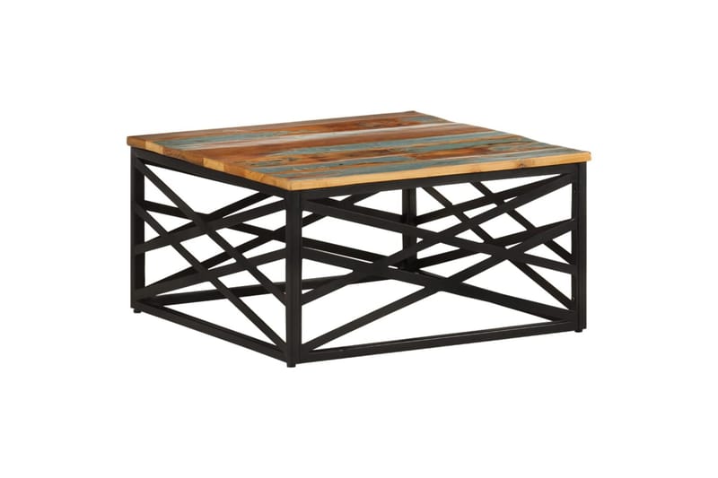 Sohvapöytä 68x68x35 cm kierrätetty täyspuu - Huonekalut - Pöytä & ruokailuryhmä - Sohvapöytä