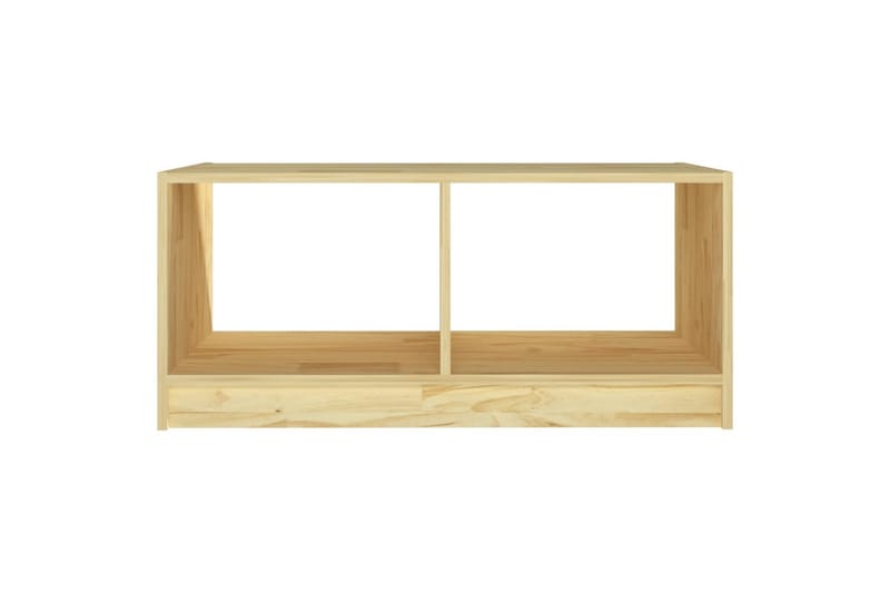 Sohvapöytä 75x50x33,5 cm täysi mänty - Ruskea - Huonekalut - Pöytä & ruokailuryhmä - Sohvapöytä