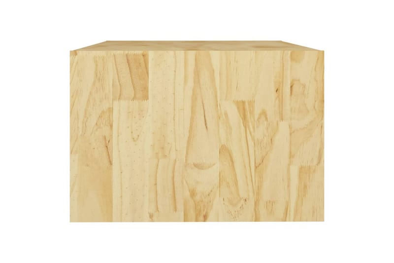 Sohvapöytä 75x50x33,5 cm täysi mänty - Ruskea - Huonekalut - Pöytä & ruokailuryhmä - Sohvapöytä