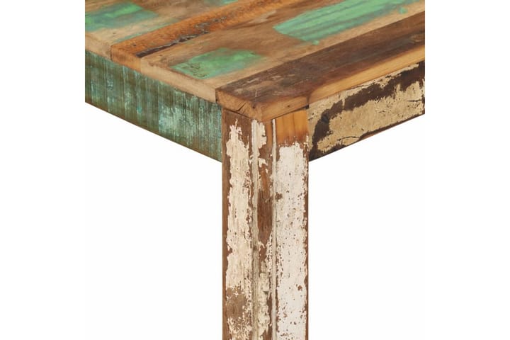 Sohvapöytä 80x80x40 cm kierrätetty täyspuu - Ruskea - Sohvapöytä