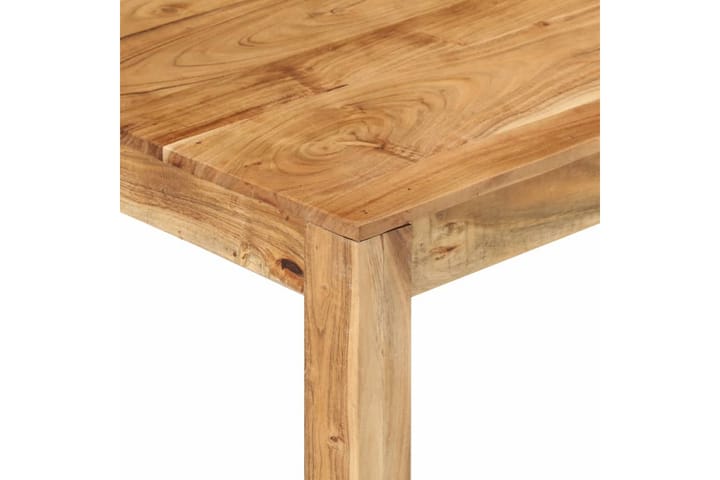 Sohvapöytä 80x80x40 cm täysi akaasiapuu - Ruskea - Sohvapöytä