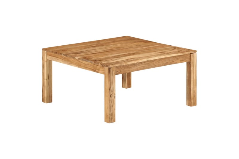 Sohvapöytä 80x80x40 cm täysi akaasiapuu - Ruskea - Huonekalut - Pöytä & ruokailuryhmä - Sohvapöytä