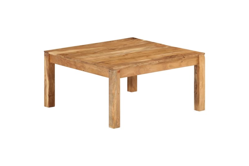 Sohvapöytä 80x80x40 cm täysi akaasiapuu - Ruskea - Huonekalut - Pöytä & ruokailuryhmä - Sohvapöytä