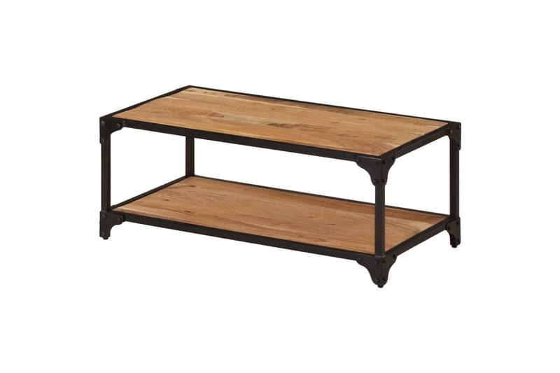 Sohvapöytä 90x45x35 cm täysi akaasiapuu - Huonekalut - Pöytä & ruokailuryhmä - Sohvapöytä