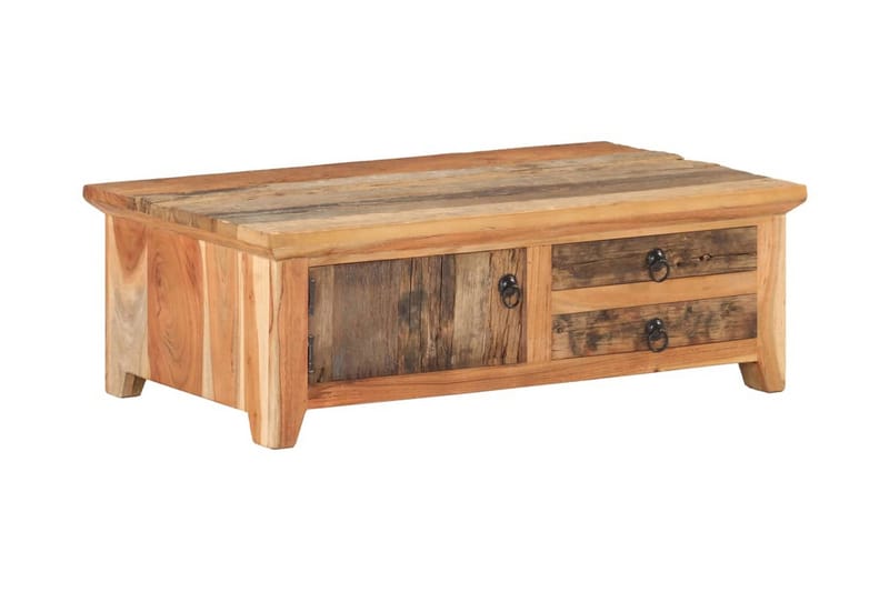 Sohvapöytä 90x50x31 cm kierrätetty täyspuu - Huonekalut - Pöytä & ruokailuryhmä - Sohvapöytä