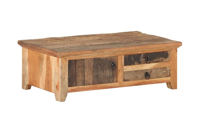 Sohvapöytä 90x50x31 cm kierrätetty täyspuu - Huonekalut - Pöytä & ruokailuryhmä - Sohvapöytä