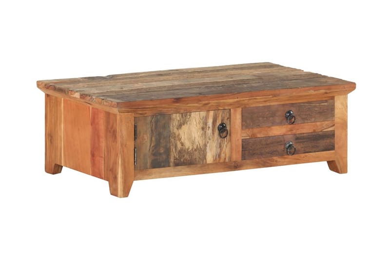 Sohvapöytä 90x50x31 cm kierrätetty täyspuu - Huonekalut - Pöytä & ruokailuryhmä - Sohvapöytä