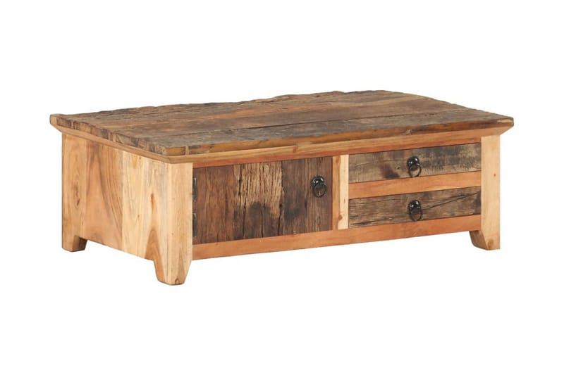 Sohvapöytä 90x50x31 cm kierrätetty täyspuu - Huonekalut - Pöytä & ruokailuryhmä - Sohvapöytä