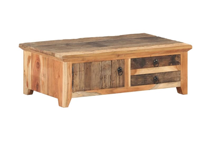 Sohvapöytä 90x50x31 cm kierrätetty täyspuu - Huonekalut - Pöytä & ruokailuryhmä - Sohvapöytä