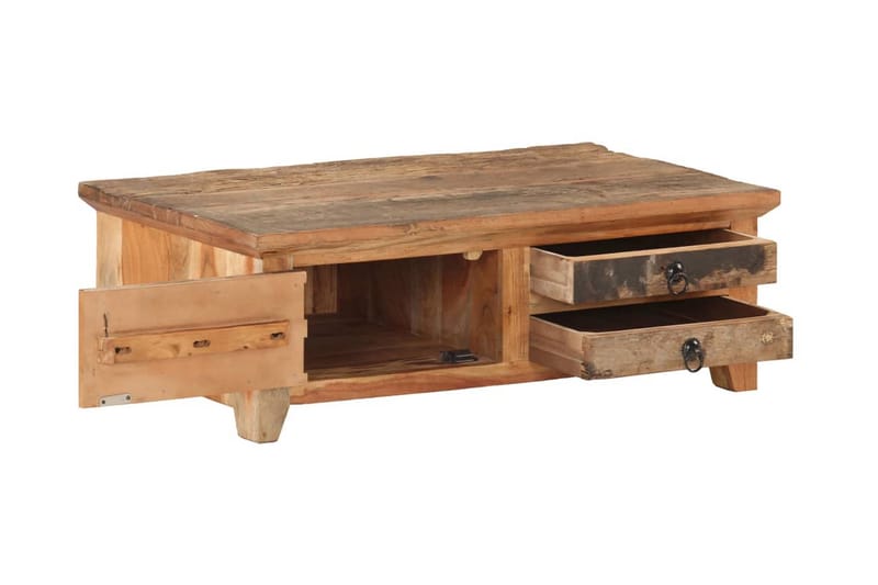 Sohvapöytä 90x50x31 cm kierrätetty täyspuu - Huonekalut - Pöytä & ruokailuryhmä - Sohvapöytä