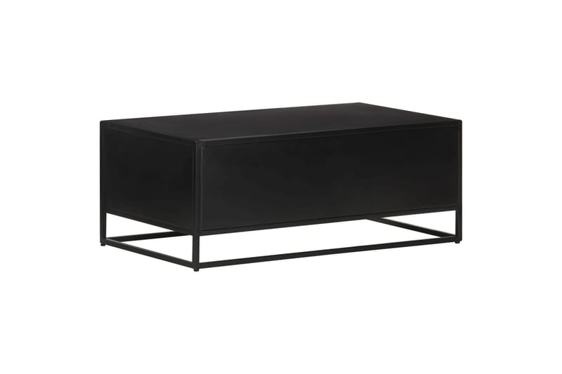Sohvapöytä 90x50x35 cm karkea mangopuu - Ruskea - Huonekalut - Pöyt�ä & ruokailuryhmä - Sohvapöytä