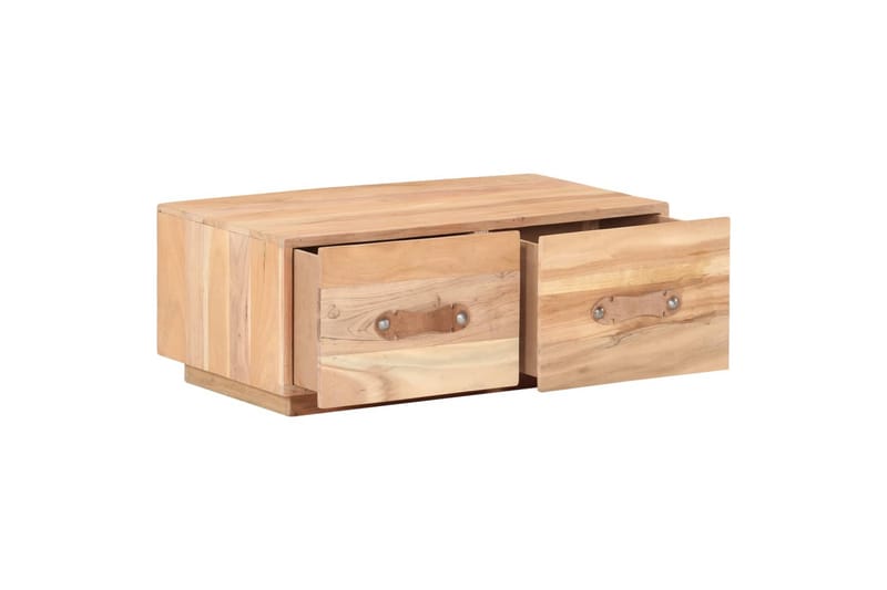 Sohvapöytä 90x50x35 cm kierrätetty täyspuu - Ruskea - Huonekalut - Pöytä & ruokailuryhmä - Sohvapöytä