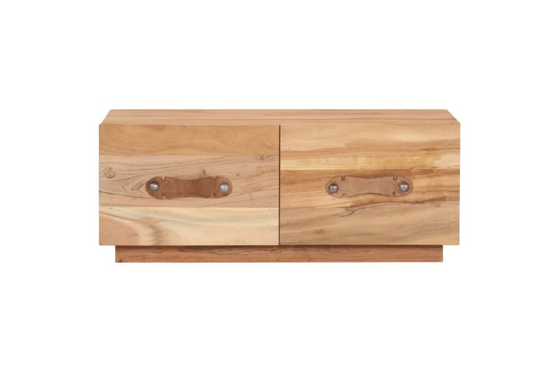 Sohvapöytä 90x50x35 cm kierrätetty täyspuu - Ruskea - Huonekalut - Pöytä & ruokailuryhmä - Sohvapöytä