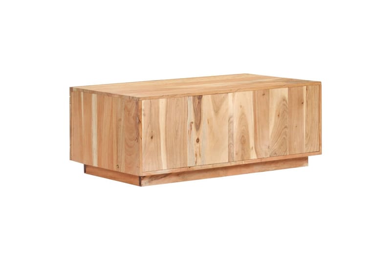Sohvapöytä 90x50x35 cm kierrätetty täyspuu - Ruskea - Huonekalut - Pöytä & ruokailuryhmä - Sohvapöytä